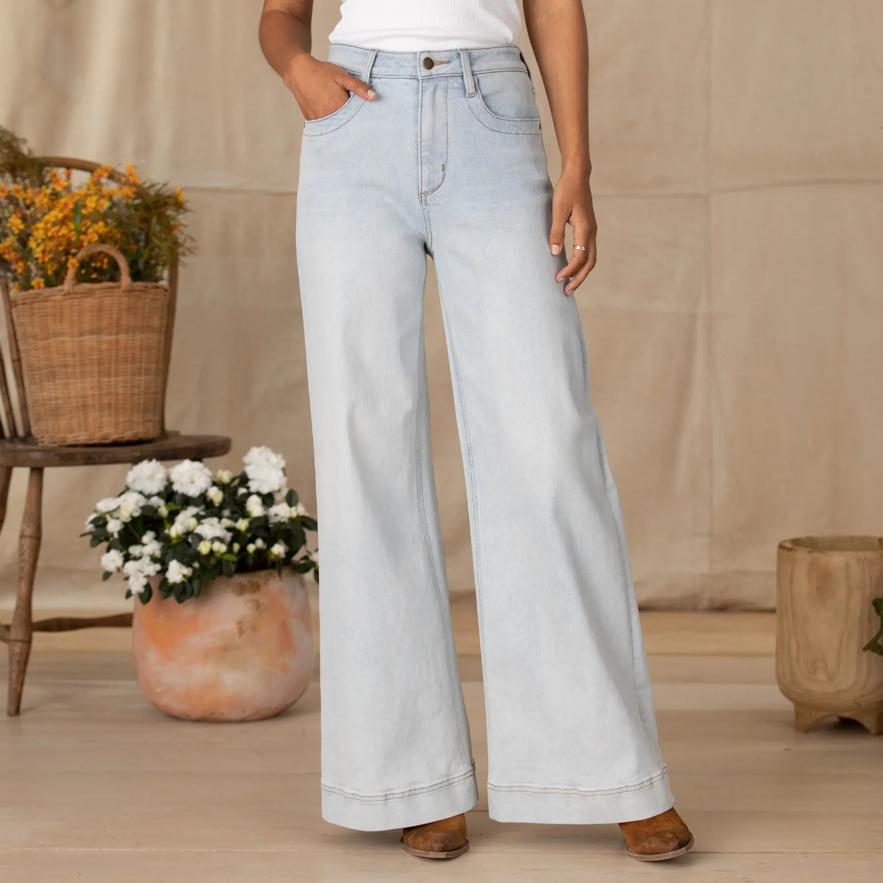 Martha Wide Leg Jeans | Sundance Catalog