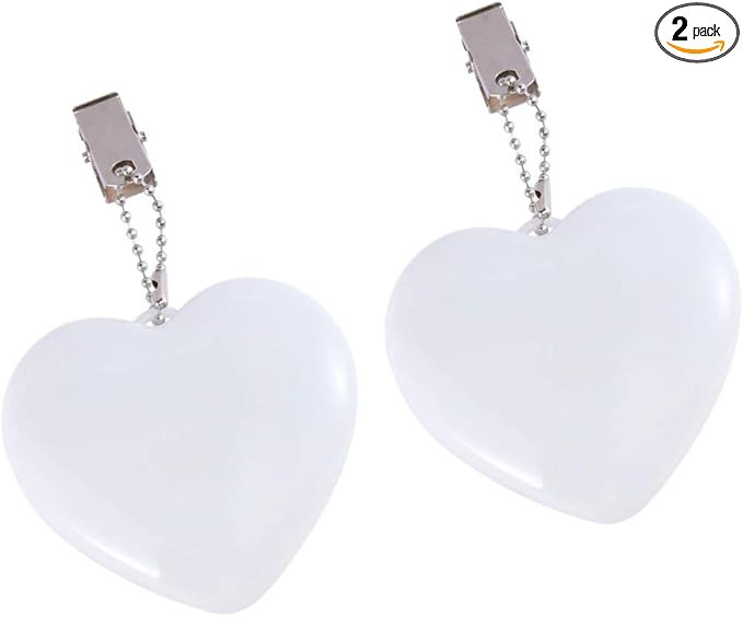 Uonlytech 2Pcs Purse Light Handbag Light Sensor Heart Shape Bag Illuminator Hanging Night Light f... | Amazon (US)