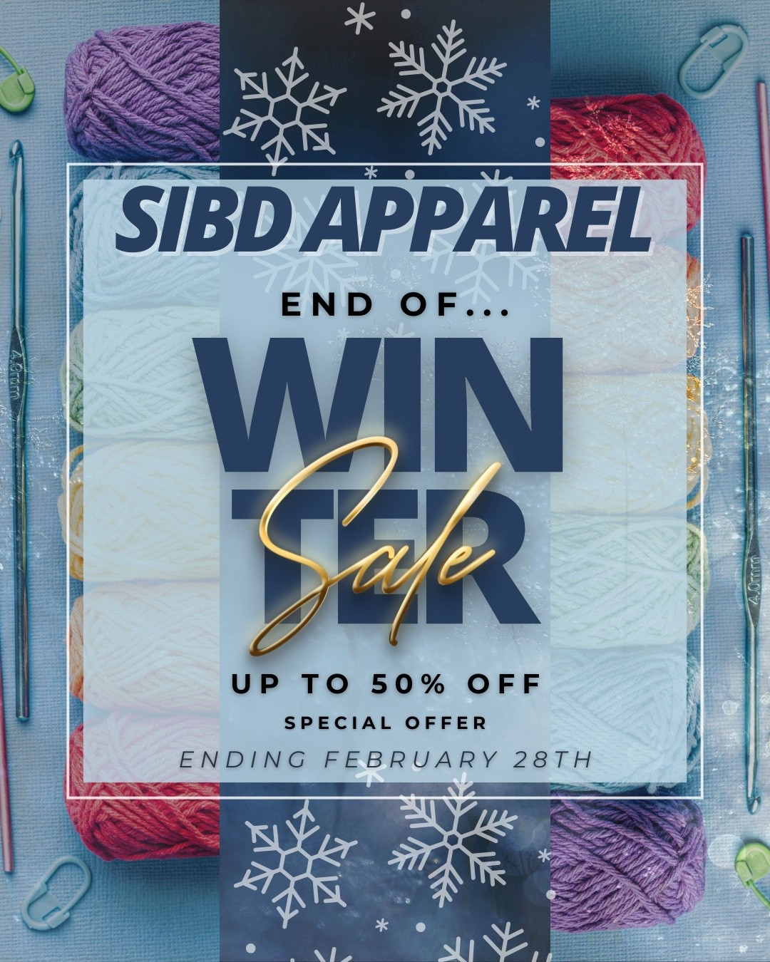 End of Winter 50% Off Sale ❄️✨
Winter is almost over, but these cozy SIBD Apparel favorites are just getting started!
Grab scarves, accessories, and handmade pieces you’ll love — now 50% off until February 28th.

Limited stock, so don’t wait! 🤍
🛍 Tap to shop & snag your favorites before they’re gone!
✨ For more info on how to shop, visit my Instagram @itsalovelydeh


#LTKPetite #LTKSeasonal