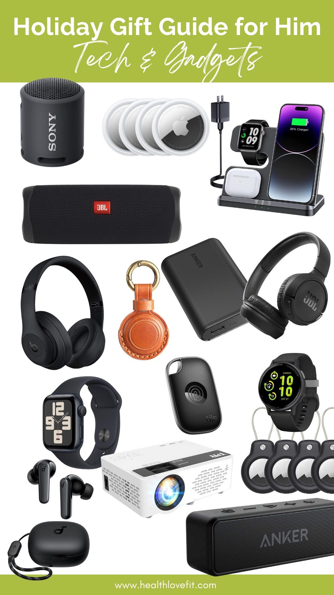 Holiday and Christmas gift ideas for the tech and gadget guys in your life. All items are from Amazon, Right on time for prime day deals! 

#LTKxPrimeDay #LTKHoliday #LTKMens