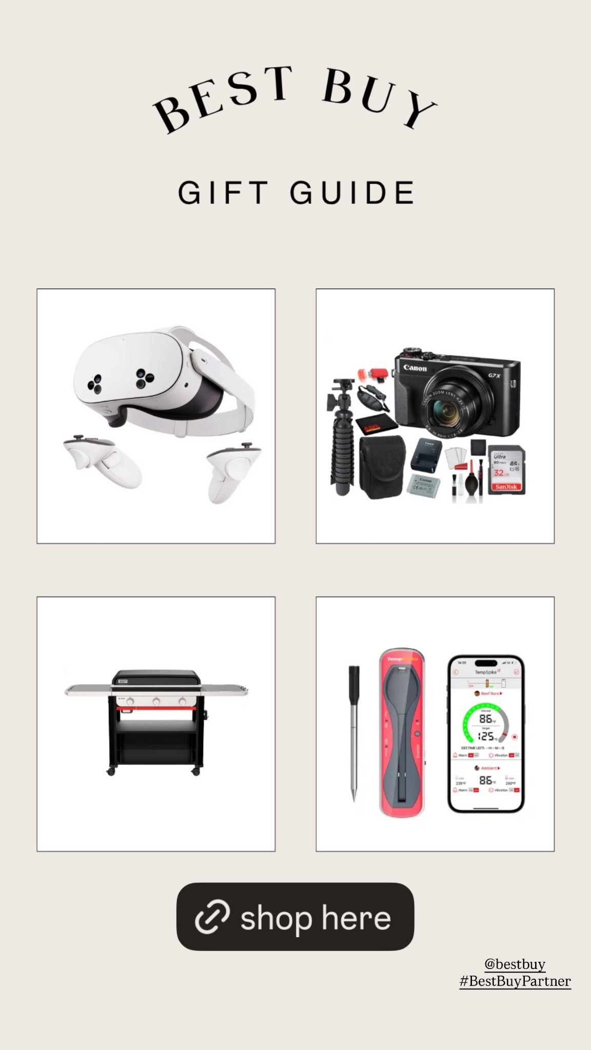 #bestbuypartner holidays are coming up and do you know what you’re getting for your loved ones? Shop the top gifts from Best Buy! @bestbuy 