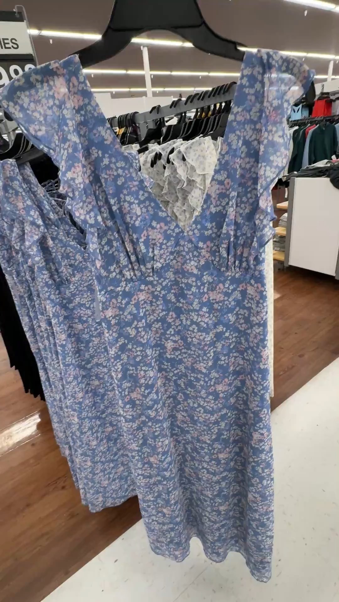 Under $20 floral midi dress from walmart! 

#LTKootd