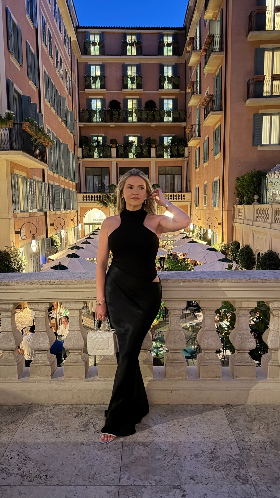 A black dress moment 🩵

#LTKootd #LTKgrwm #LTKdayinmylife