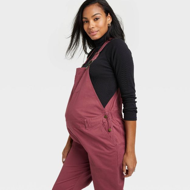The Nines by HATCH™ Sleeveless Classic Cotton Twill Maternity Jumpsuit | Target