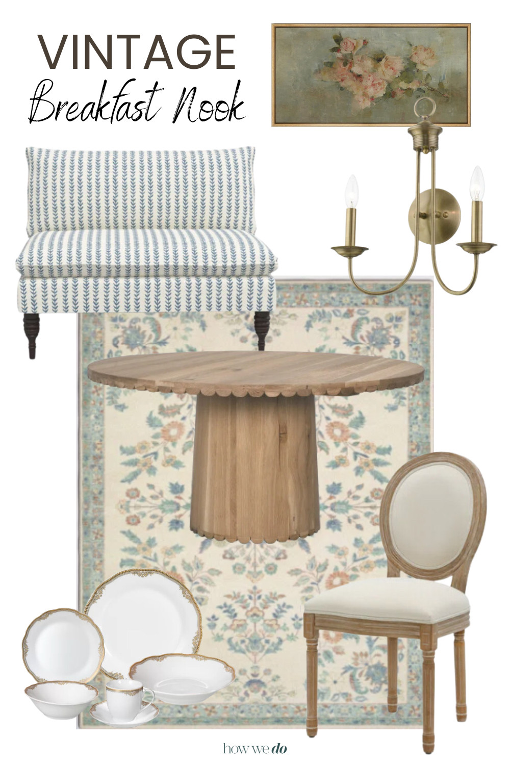 Vintage Breakfast Nook, Breakfast Nook, Wayfair Finds 

 #LTKHome #LTKFamily