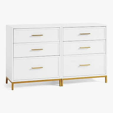 GREENGUARD Gold Certified  Blaire Double 3-Drawer Storage Cabinet | Pottery Barn Teen
