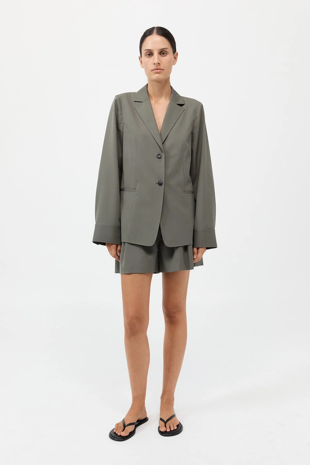 Shirt Jacket - Smokey Olive | St. Agni (US, UK, EU)