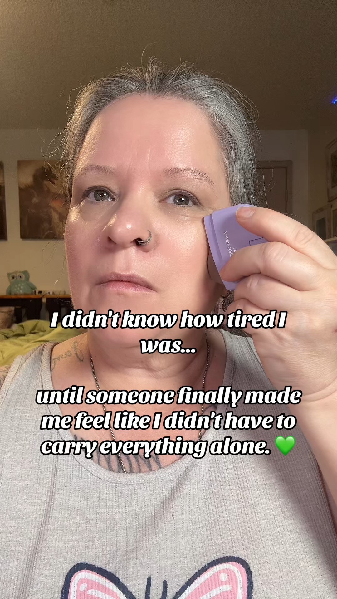 I didn't know how tired I was...

until someone finally made me feel like I didn't have to carry everything alone. 💚

Not because my husband solved all my problems.

Not because life suddenly became easy.

But because for the first time, I had someone standing beside me instead of watching from the sidelines.

Someone who shares the worries.
The responsibilities.
The hard conversations.
The everyday moments.

Especially now, when life feels heavier than usual.

The older I get, the more I realize that real love isn't about grand gestures.

It's knowing that when life gets hard, you don't have to carry it all by yourself.

And that kind of love is a gift.

💚
 

 