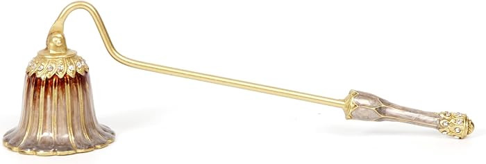 Candle Snuffer, Candle Extinguisher with Long Durable Handle, Vintage Wax Snuffer, Decorative Wic... | Amazon (US)