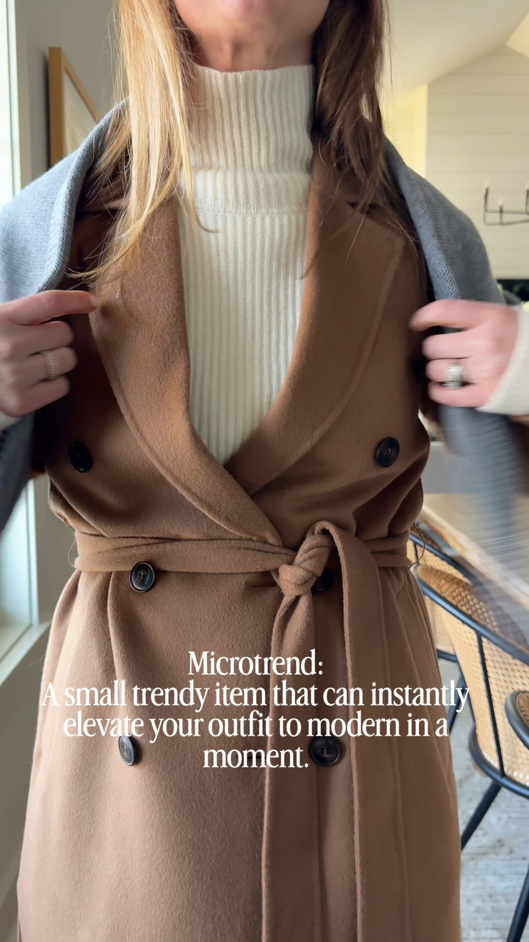 Coat size XS
Sweater size small
Jeans size 26 (they run small)

#LTKootd #LTKgrwm #LTKOver40