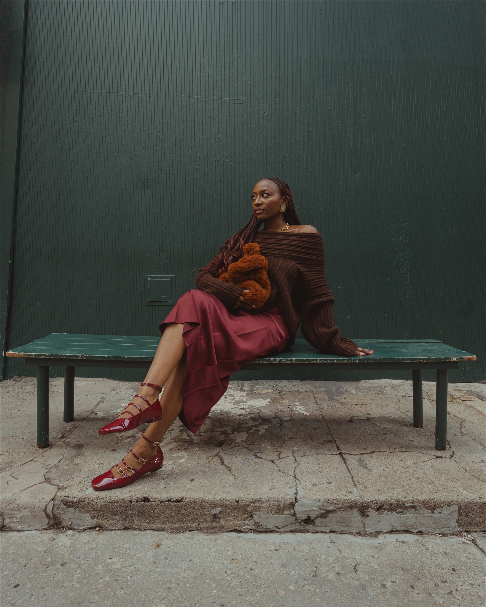 Burgundy is now forever my favorite color 🥰 — Wearing size S in sweater. I love how cozy and chic it is! Great for fall/winter! 

#LTKStyleTip #LTKWatchNow #LTKFindsUnder100