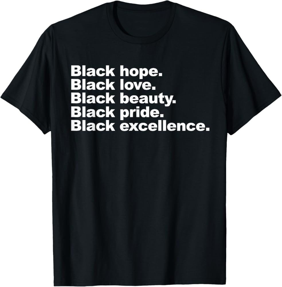 Black Hope T-Shirt | Amazon (US)