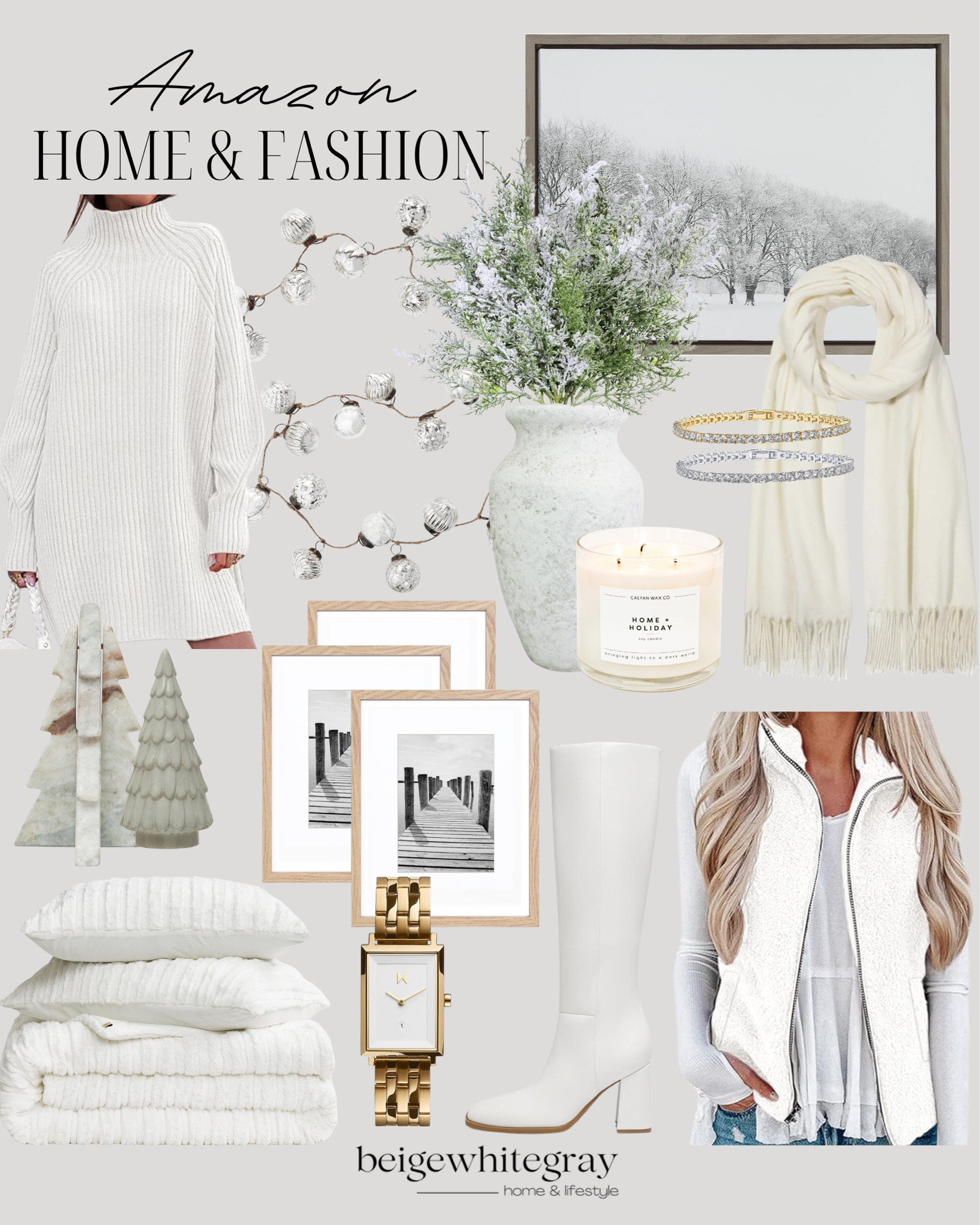  Amazon Home / Amazon Fashion / Amazon Beauty / Neutral Home Decor / Neutral Home Furniture / Neutral Wardrobe / Amazon Best Sellers / Amazon Furniture / Neutral Decorative Accents / Winter Home / Winter Outfits / Neutral Outfits / Organic Modern Home / Winter Candles / Winter Greenery / Winter Stems / Winter Throw Pillows / Winter Boots / Winter Shoes / Winter Jewelry / Holiday Kitchen / Winter Bath / Aesthetic Travel /

#LTKHoliday #LTKSeasonal #LTKHome