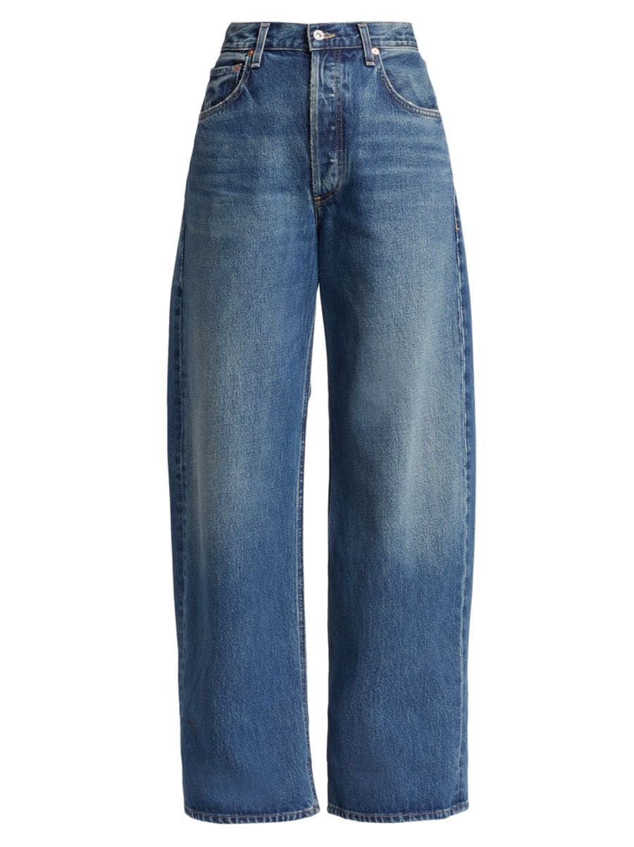 Ayla Baggy Mid-Rise Jeans | Saks Fifth Avenue