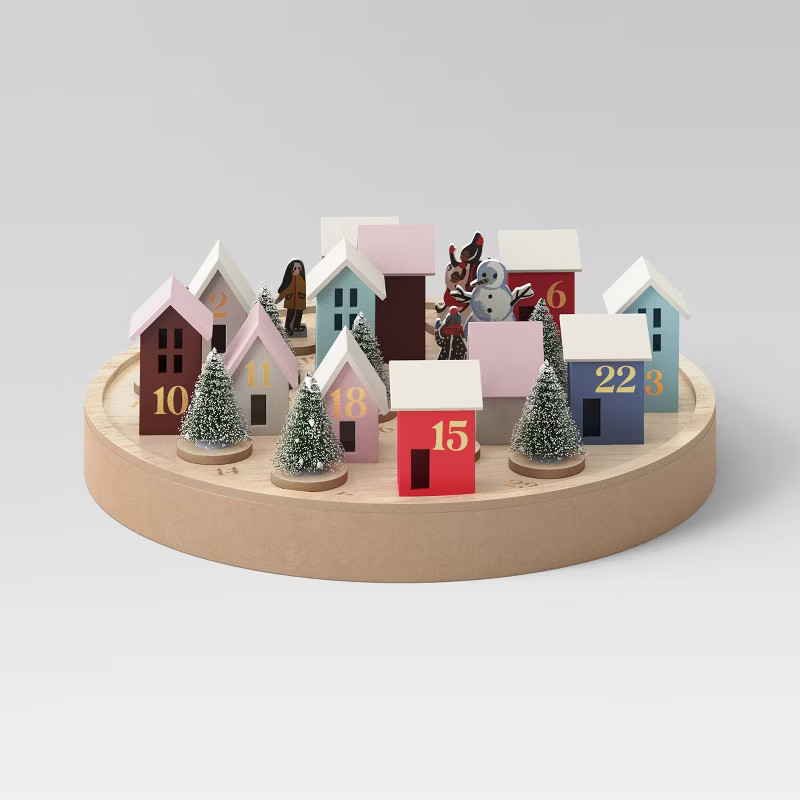 Mini Village Countdown Advent Calendar - Threshold™ | Target