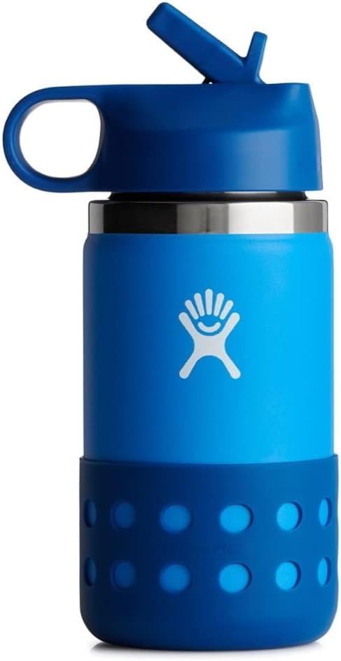 Hydro Flask Kids Wide Mouth Straw LID and Boot Honeydew | Amazon (US)