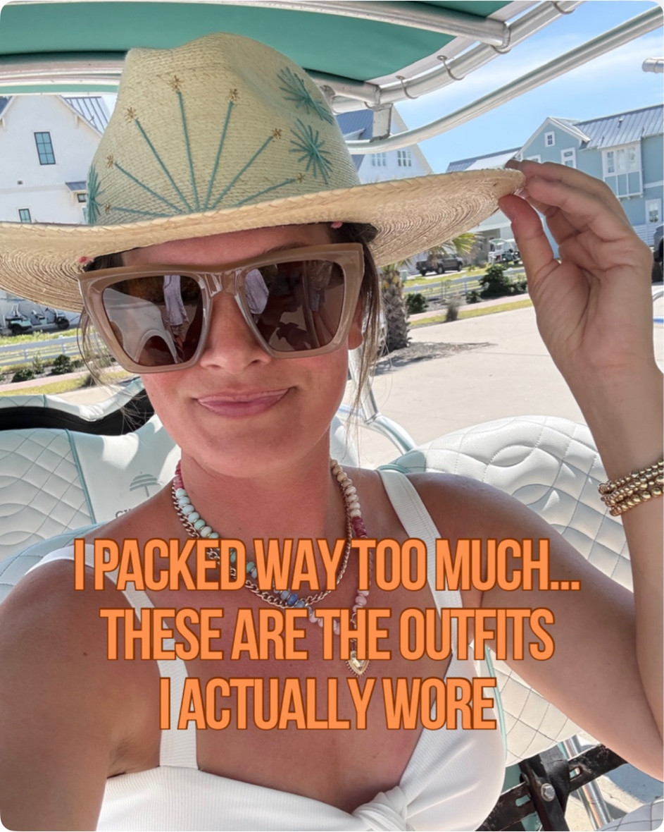 I definitely packed way more than I needed 😅 but these are the pieces I actually reached for over and over on our beach trip. From the coverups and swimsuits to the dresses, sunglasses, beauty favorites, and a few beach essentials… these earned a spot in my suitcase. The best part, though? The memories with my boys. 🤍 LIKE and Comment “BEACH FINDS”
For deets. #beachoutfits

#LTKmomlife #LTKSaleAlert #LTKSwim
