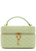 Gaby mini quilted leather top handle bag | Harvey Nichols