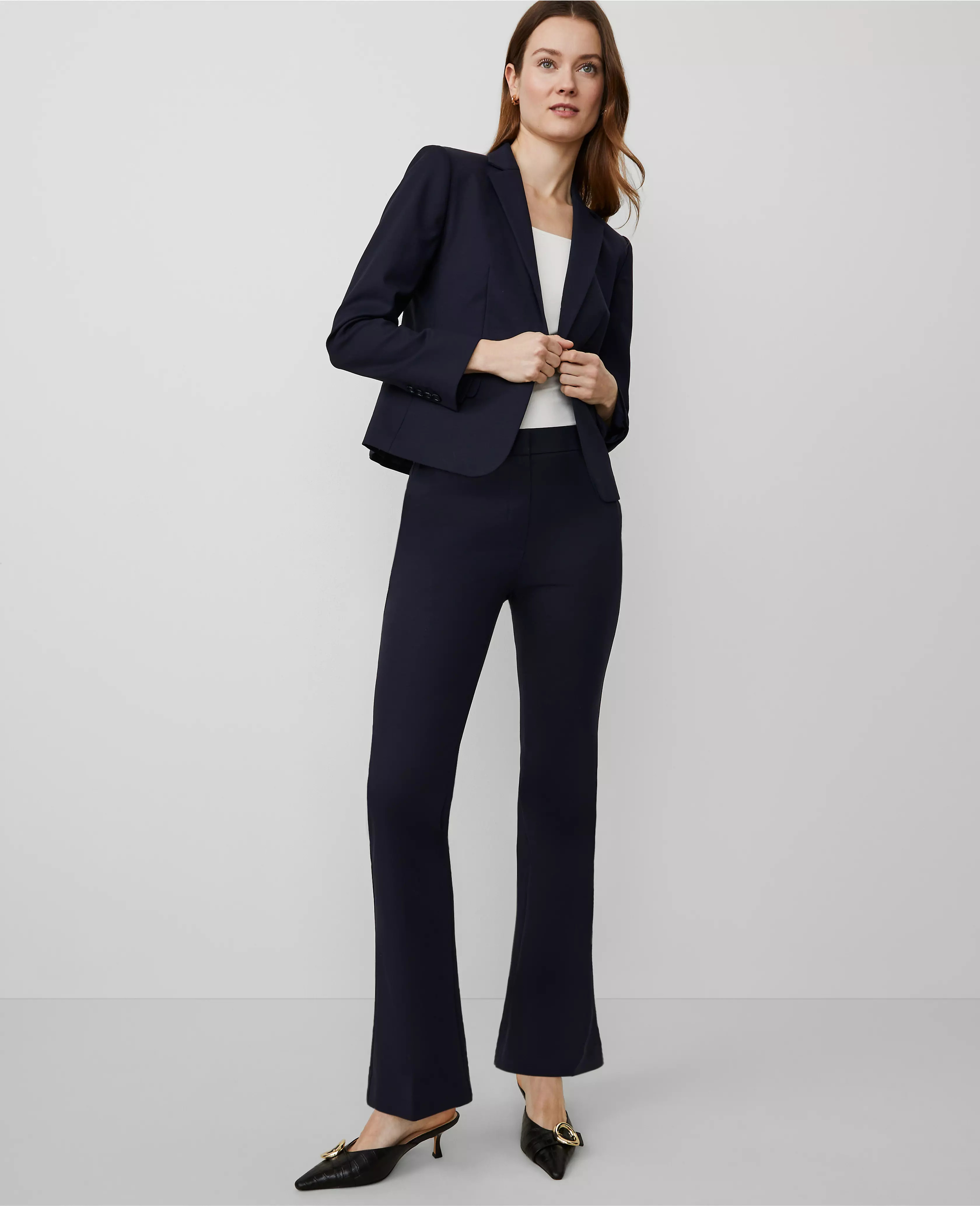 The Trouser Pant in Stretch Cotton | Ann Taylor