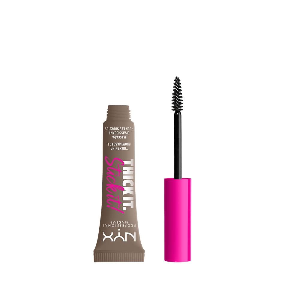 NYX PROFESSIONAL MAKEUP Thick It Stick It Thickening Brow Mascara, Eyebrow Gel - Taupe | Amazon (US)