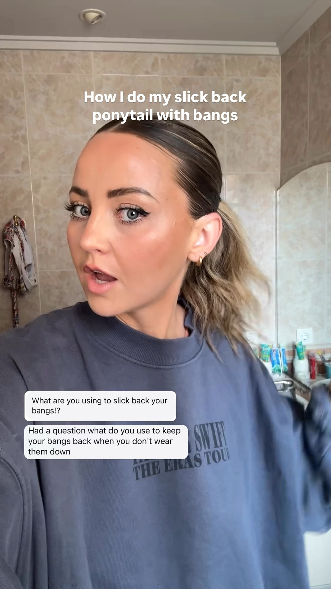 Slick back pony tutorial with bangs


#LTKBeauty #LTKStyleTip #LTKVideo