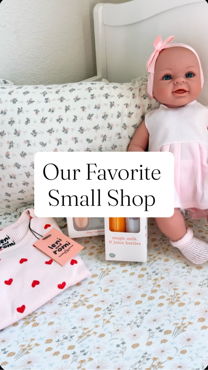 I was so excited to surprise my daughter with the sweetest new baby doll, play food, and pajamas from @playroomcollective 🤍 Everything they carry is so thoughtfully chosen and incredibly cute. Watching her play with these made my mama heart so happy, seeing that sweet nurturing side 🥹 Here I share this cutest finds & truly their whole website lives up to that standard! 

✨ Use code: CAITLIN15 to save 15% off your order! ✨

#motherhood #toys #shopsmall #toddlermom #play

#LTKBaby #LTKmomlife #LTKKids