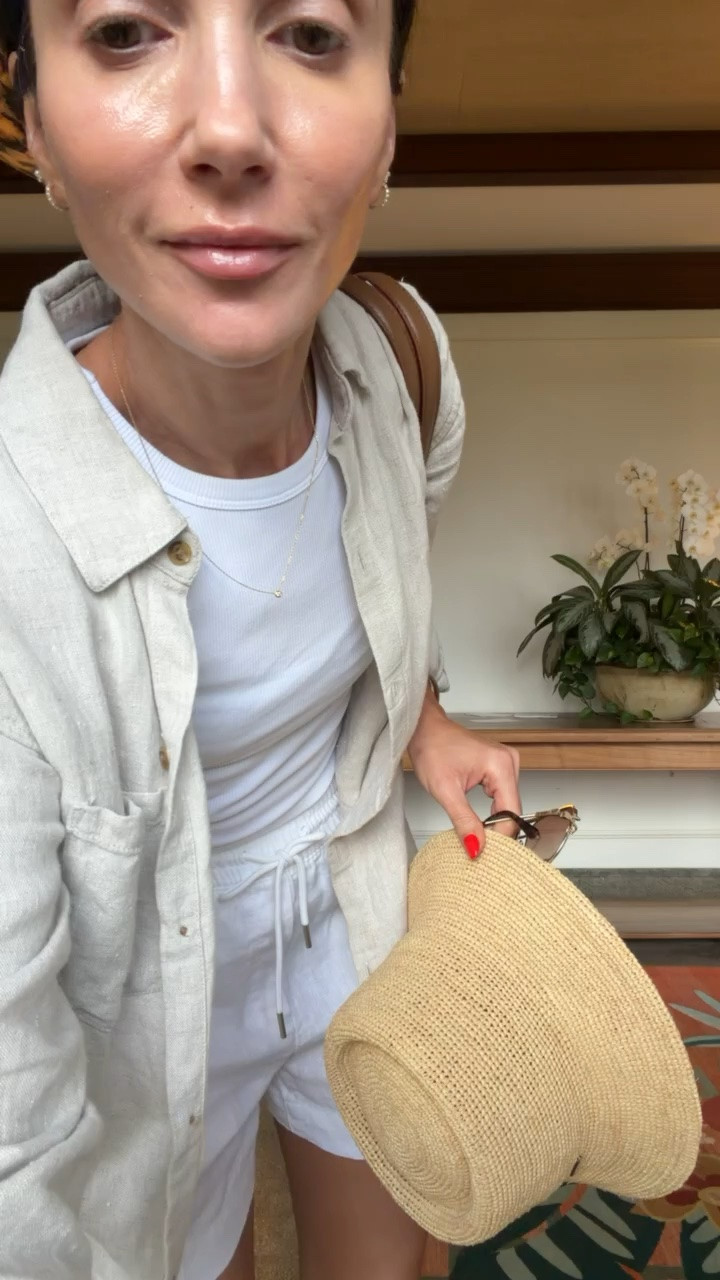 This easy vacation outfit is made for travel days, sightseeing, and everything in between. The lightweight layers keep you comfortable while the bright sandals add the perfect pop of color.

Vacation outfit, Amazon fashion find, Resort wear, Travel outfit, Linen shirt, White shorts, Summer basics, Casual vacation style, Beach vacation outfit, Coastal style, Comfortable summer outfit, annabrstyle

#LTKTravel #LTKSeasonal #LTKootd