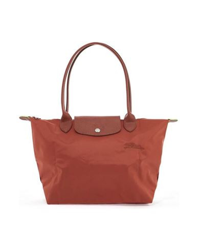 Longchamp Woman Shoulder bag Brown Size - Nylon | YOOX (US)
