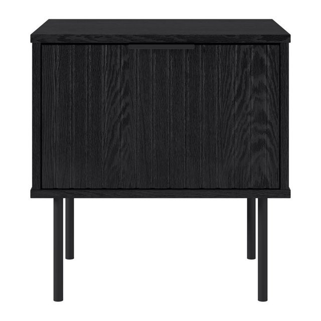 CorLiving Lysander Black Fluted Side Table | Walmart (US)