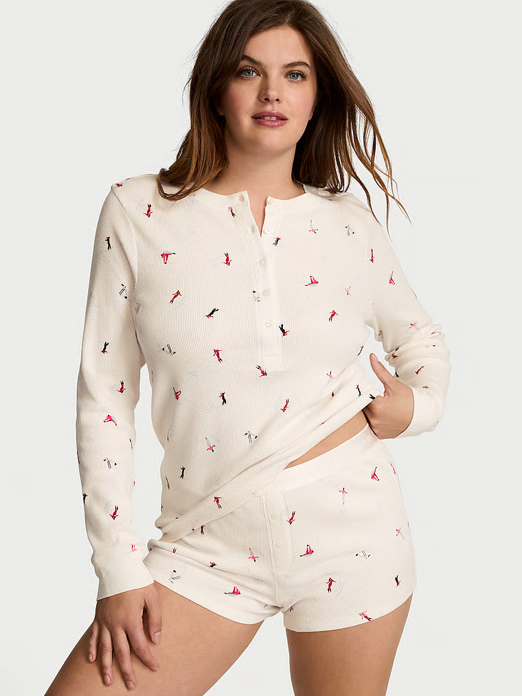 Thermal Short Pajama Set | Victoria's Secret (US / CA )