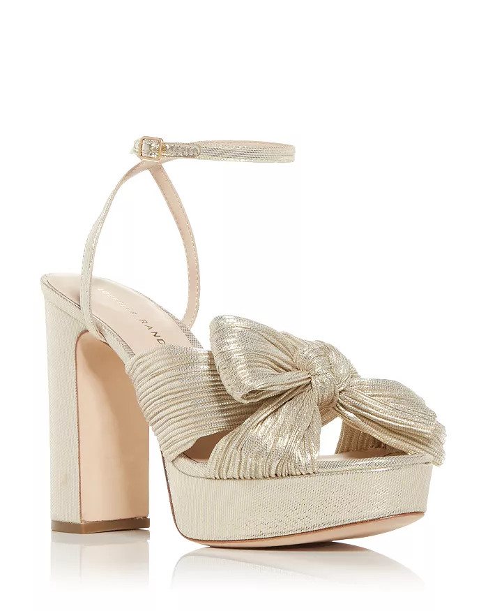 Loeffler Randall Women's Natalia Pleated Platform High Heel Sandals Back to results -  Shoes - Bl... | Bloomingdale's (US)