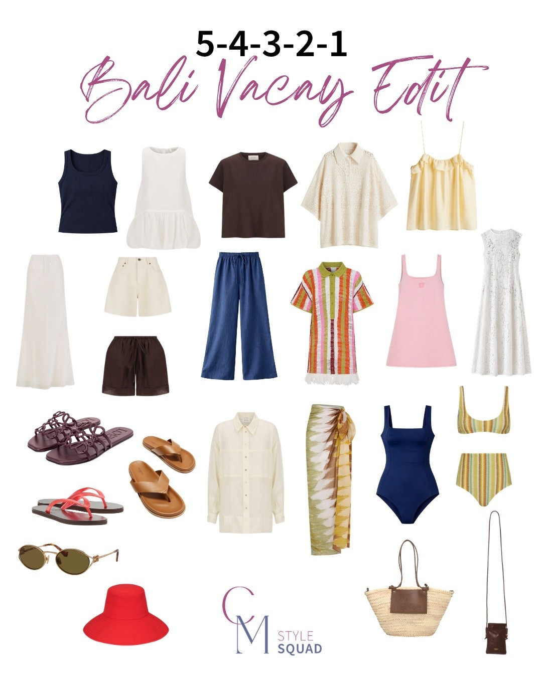 Chic, colourful, easy capsule wardrobe for Bali 

#LTKstyletip #LTKswimwear #LTKaustralia