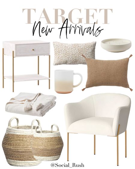 Target New Arrivals, Target Home Finds, Neutral Home Finds, Accent Chair, Accent Table, Baskets, Neutral Pillows, Home Decor, Target Decor #Target #Home #Decor

#LTKhome #LTKFind #LTKSeasonal