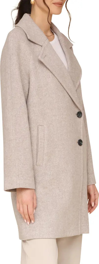 Avec Les Filles Walker Notch Lapel Coat | Nordstrom | Nordstrom