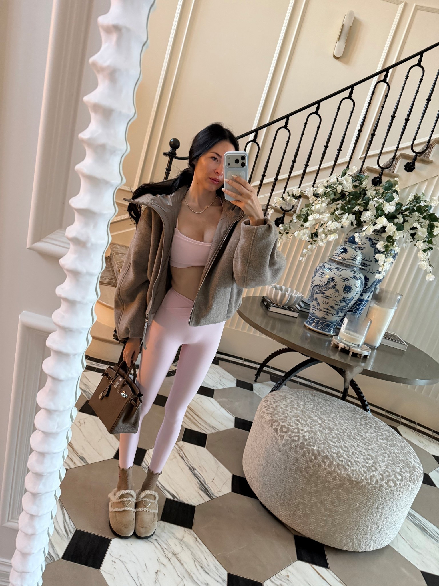 Wearing M in bra, XS in leggings & XS in jacket. 

#LTKootd #LTKfitnessgoals #LTKgrwm