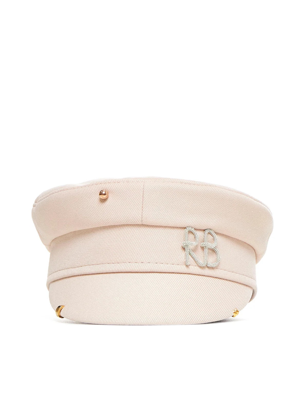 Ruslan Baginskiy Logo-Detail Curved Brim Beret | Cettire Global