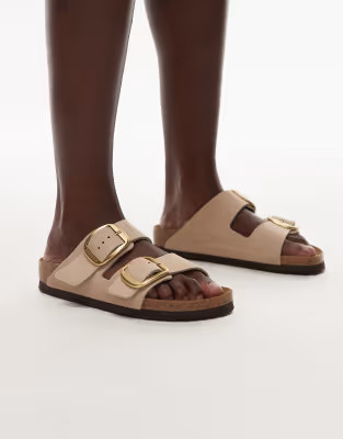 Birkenstock Arizona big buckle sandals in sandcastle | ASOS (Global)