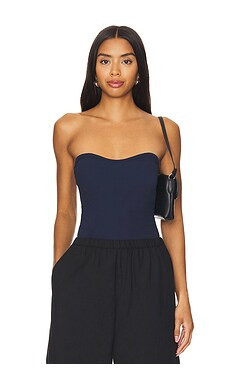 LA Made Del Rey Tube Top in Dark Night from Revolve.com | Revolve Clothing (Global)