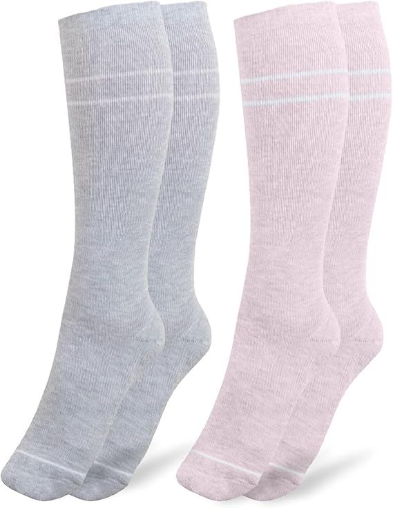 Kindred Bravely Maternity Compression Socks 2-Pack | 20-30 mmHg Compression Socks for Pregnancy a... | Amazon (US)