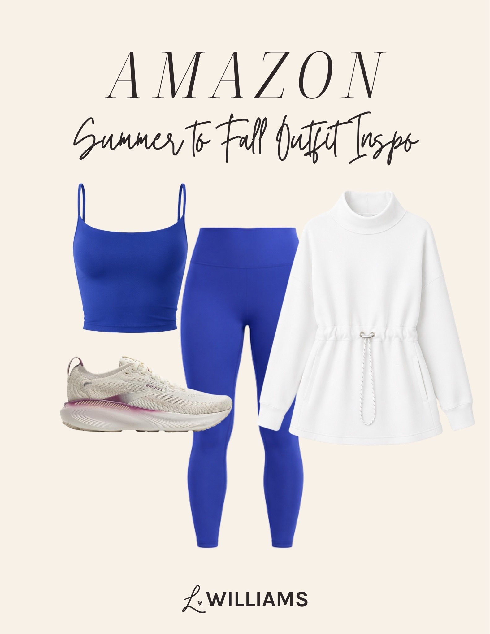 Full Amazon look! My general advice for Amazon sizing is to size up and read the reviews!