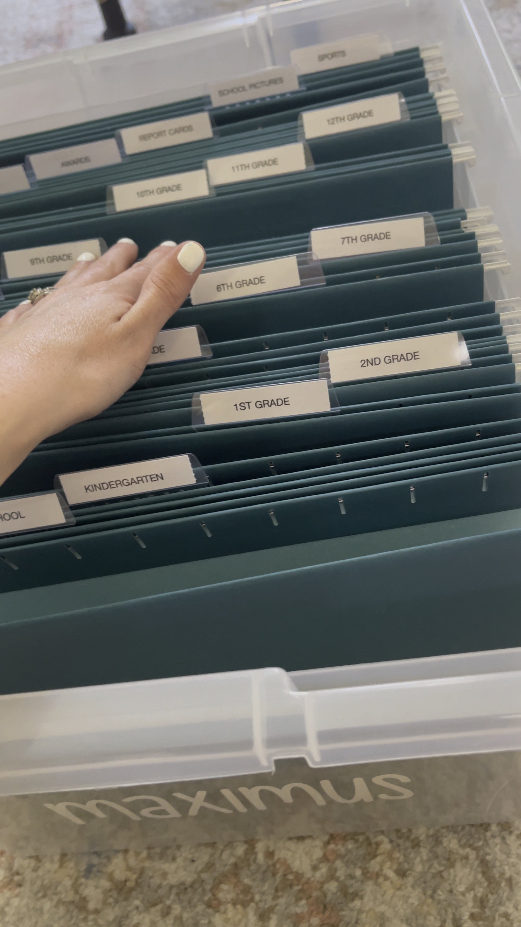 School Memory Box - home organization must have! Use code SLAYATHOMEMOTHER for 10% off your order of $50+ ✨🙌

Paper clutter, decluttering, organization, backpack, school clothes

#LTKkids #LTKsalealert #LTKhome