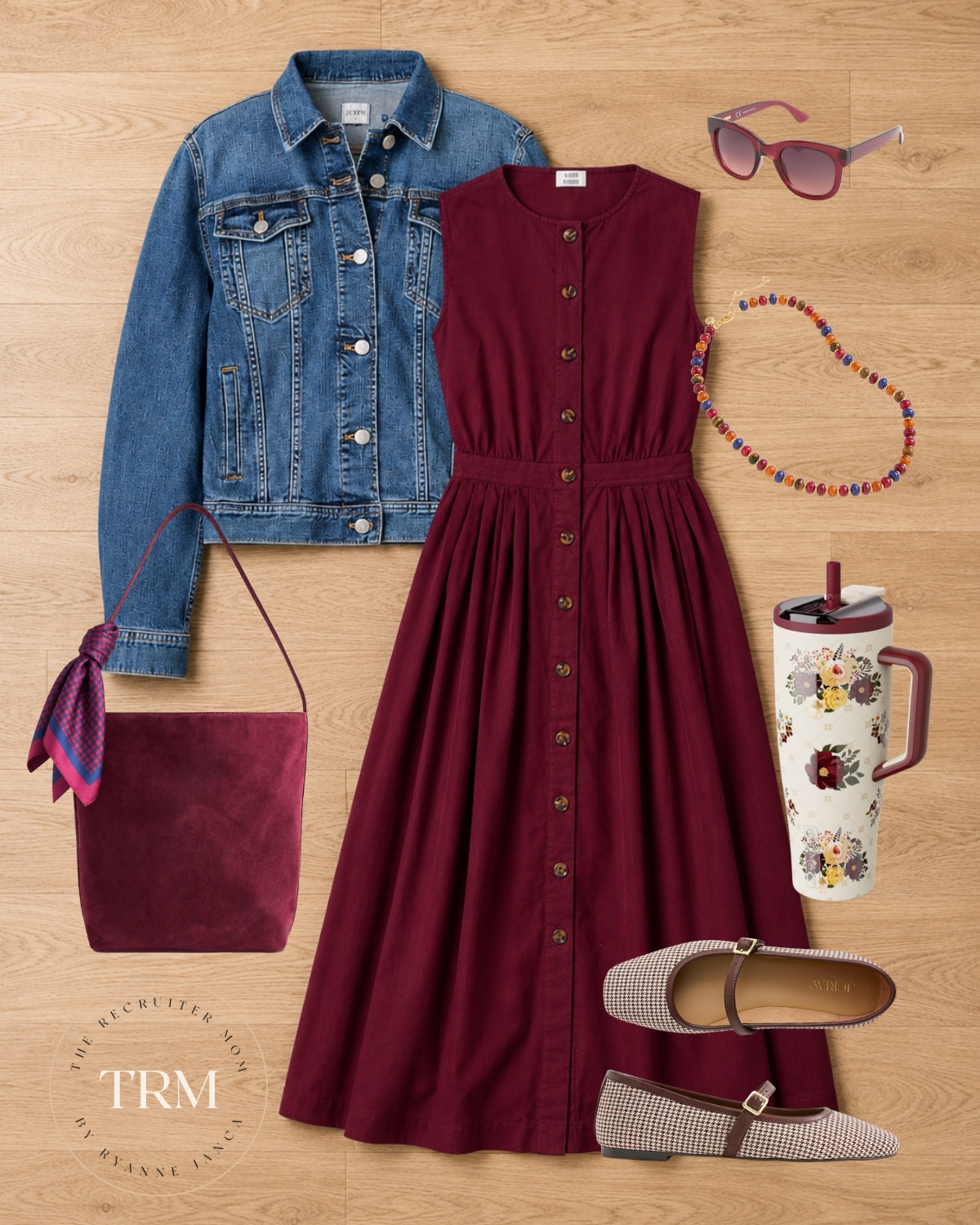 This burgundy dress is SO good for fall! Add a denim jacket and cute flats and it’s an easy teacher, work or weekend outfit. 🍷🍂 🔗👇

#LTKSeasonal #LTKOver40 #LTKMidsize