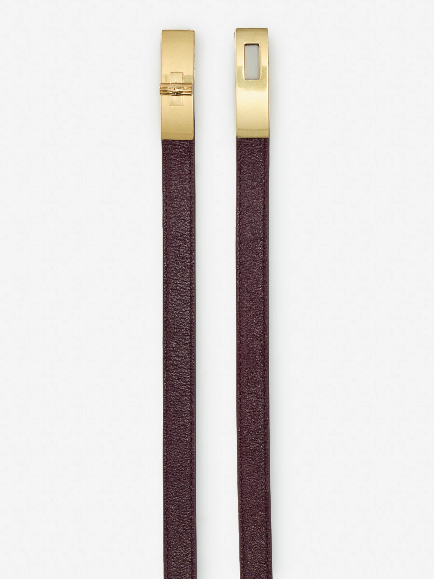 French_Merlot Solid Liv Leather Belt | Women's Belts & Jewelry | J.McLaughlin | J.McLaughlin