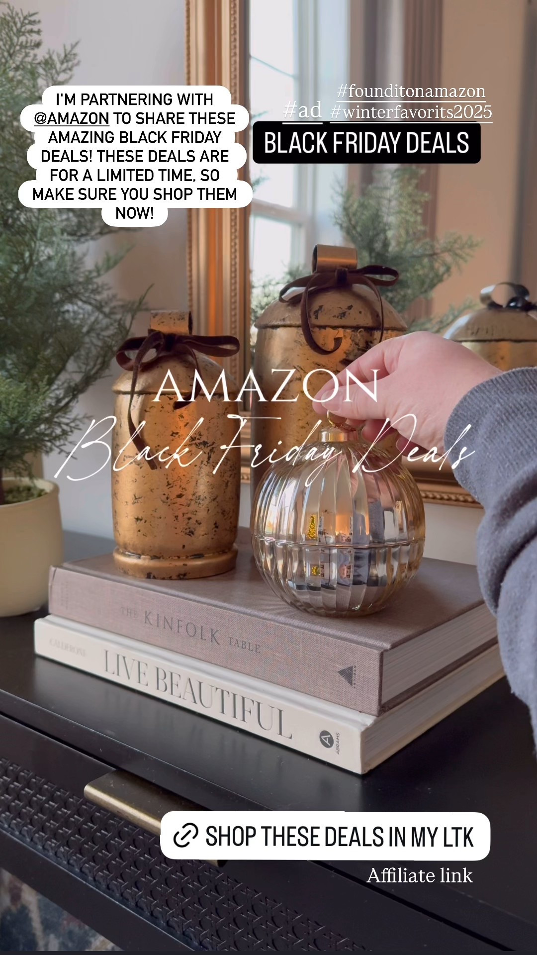 #ad I’m partnering with @amazon to bring you these amazing Black Friday deals. These deals are for a limited time so make sure you shop them now. #founditonamazon #winterfavorites2025

#LTKHoliday #LTKHome #LTKCyberWeek
