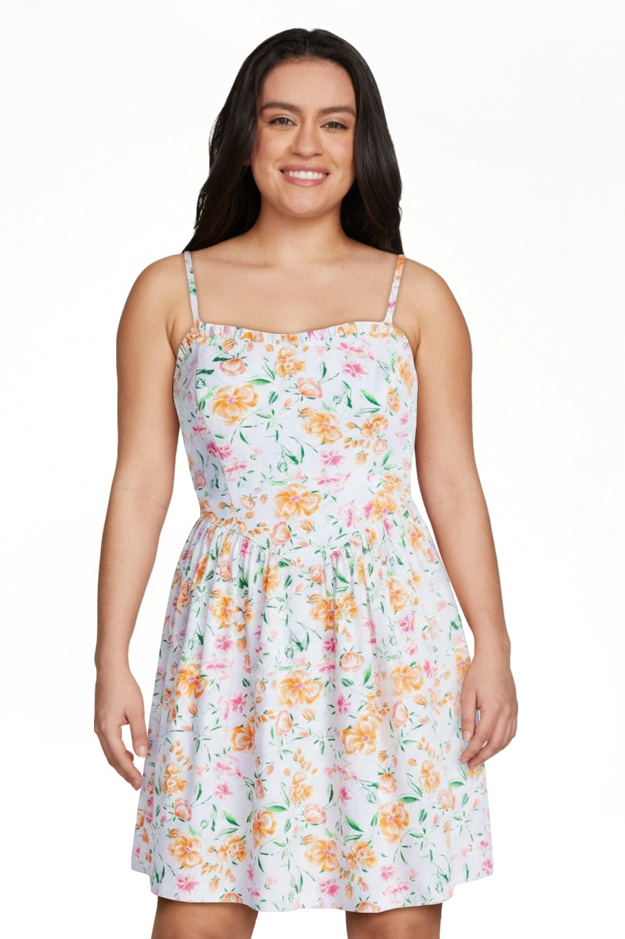 Free Assembly Women's Cotton Corset Mini Dress, Sizes XS-XXL | Walmart (US)