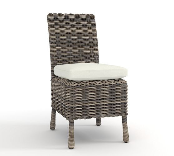 Huntington Outdoor Dining Chair with High Performance Cushion Covers | Pottery Barn (US)
