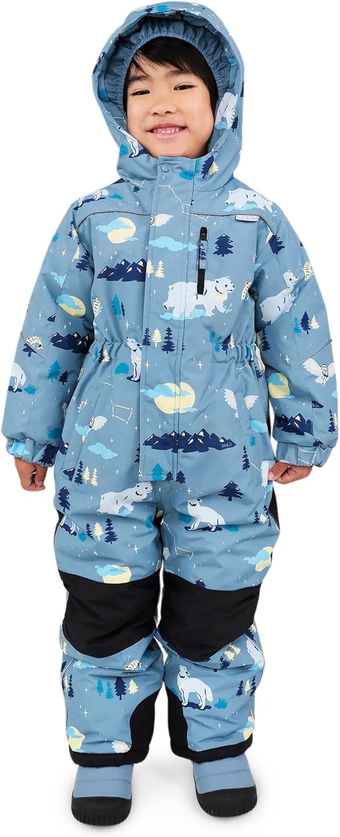 JAN & JUL Waterproof Insulated Snow Suit for Toddlers and Kids | Amazon (US)