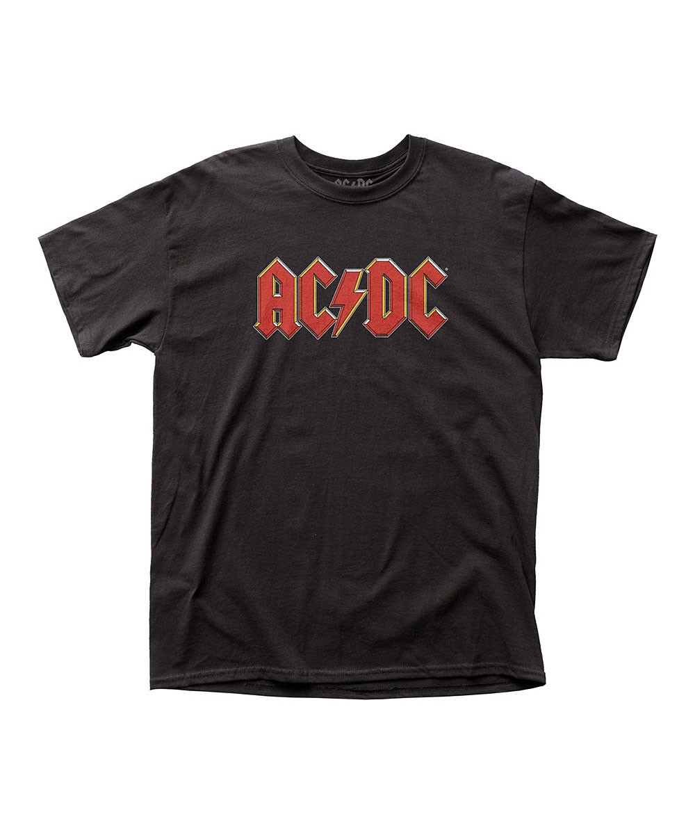Impact Merchandising Men's Tee Shirts Black - AC/DC Back In Black Tour Tee | Zulily