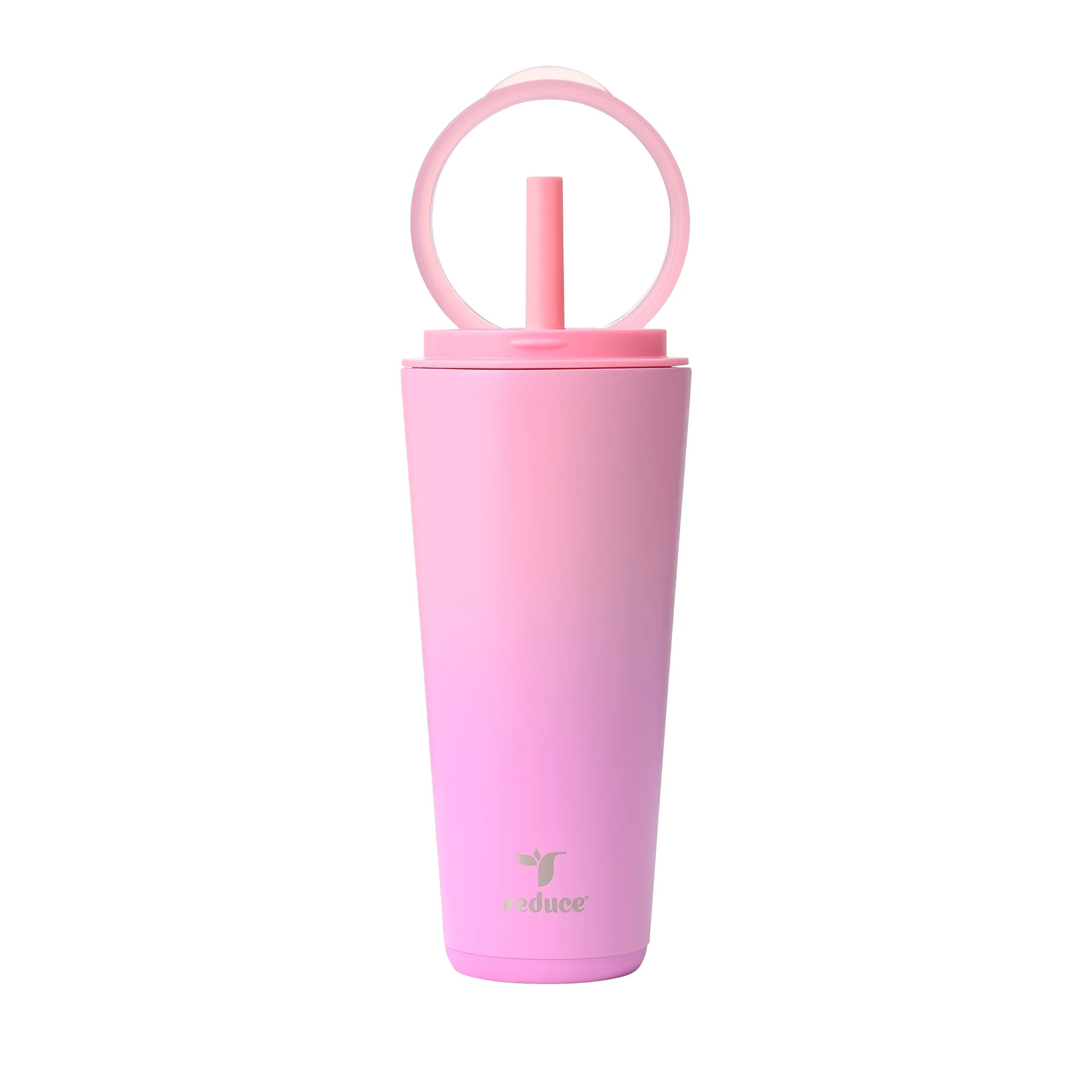 Reduce 30oz Halo Spill-Proof Handled Tumbler, Strawberry Cream | Walmart (US)