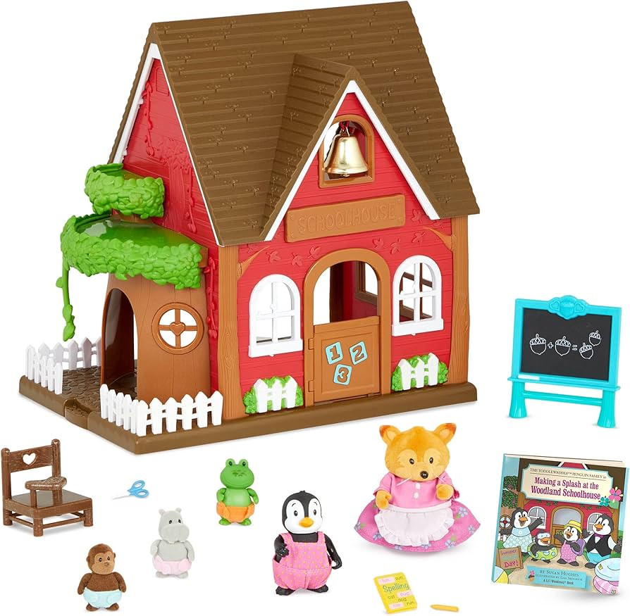 Lil Woodzeez – Animal Figurine Playset – Toy School – Storybook Bundle – 3 Years + | Amazon (US)